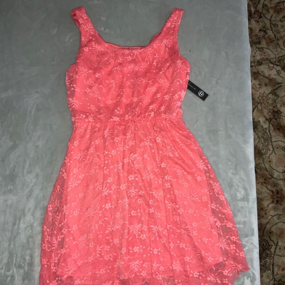 Burnt orange dress